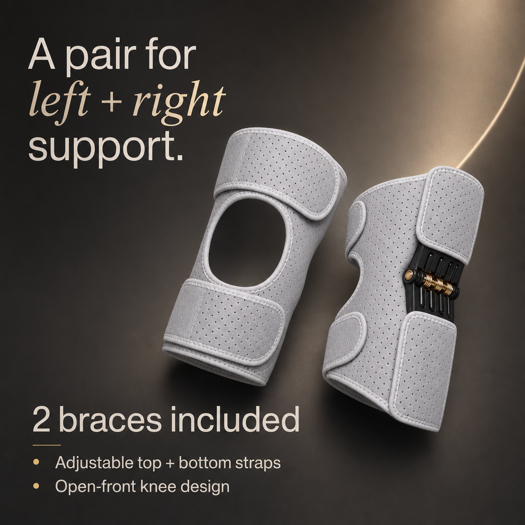 StepSpring pair and adjustable fit overview
