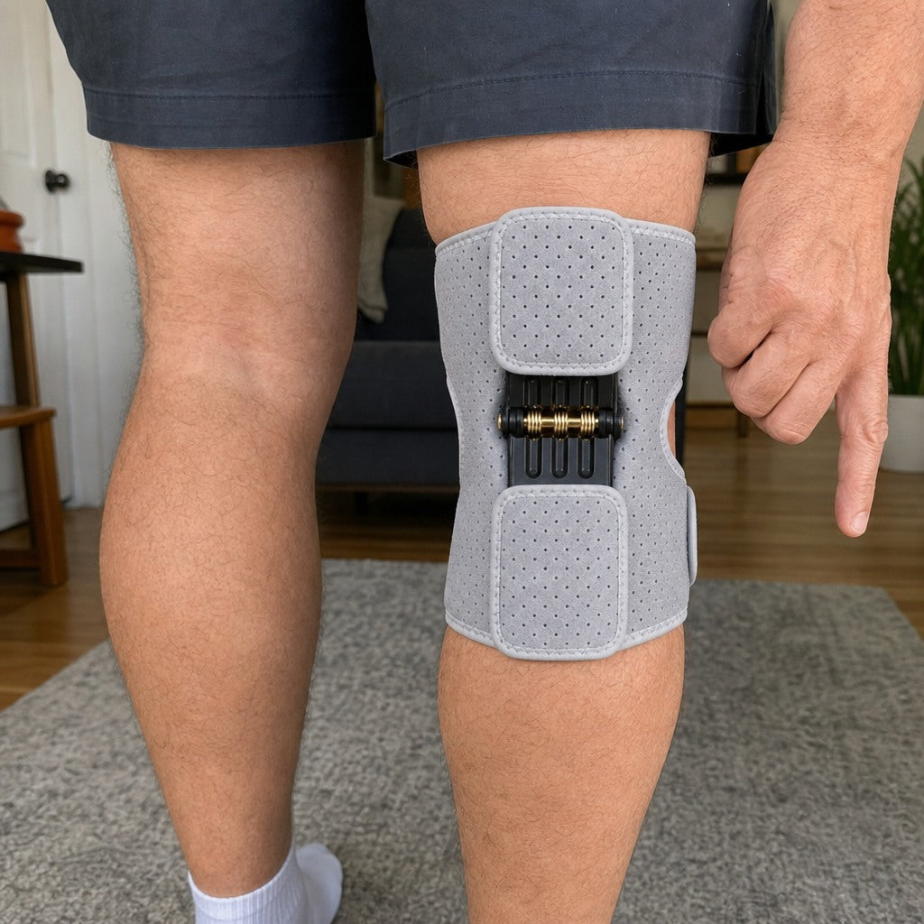StepSpring fit guide showing strap steps.